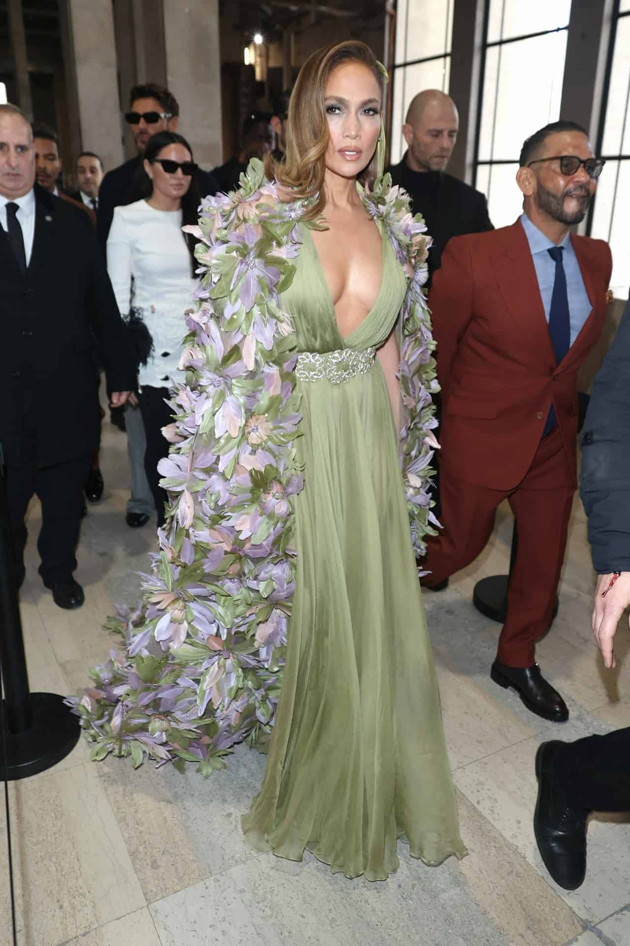 Jennifer Lopez Cleavage at 2024 Paris Fashion Week – Discover Celebs